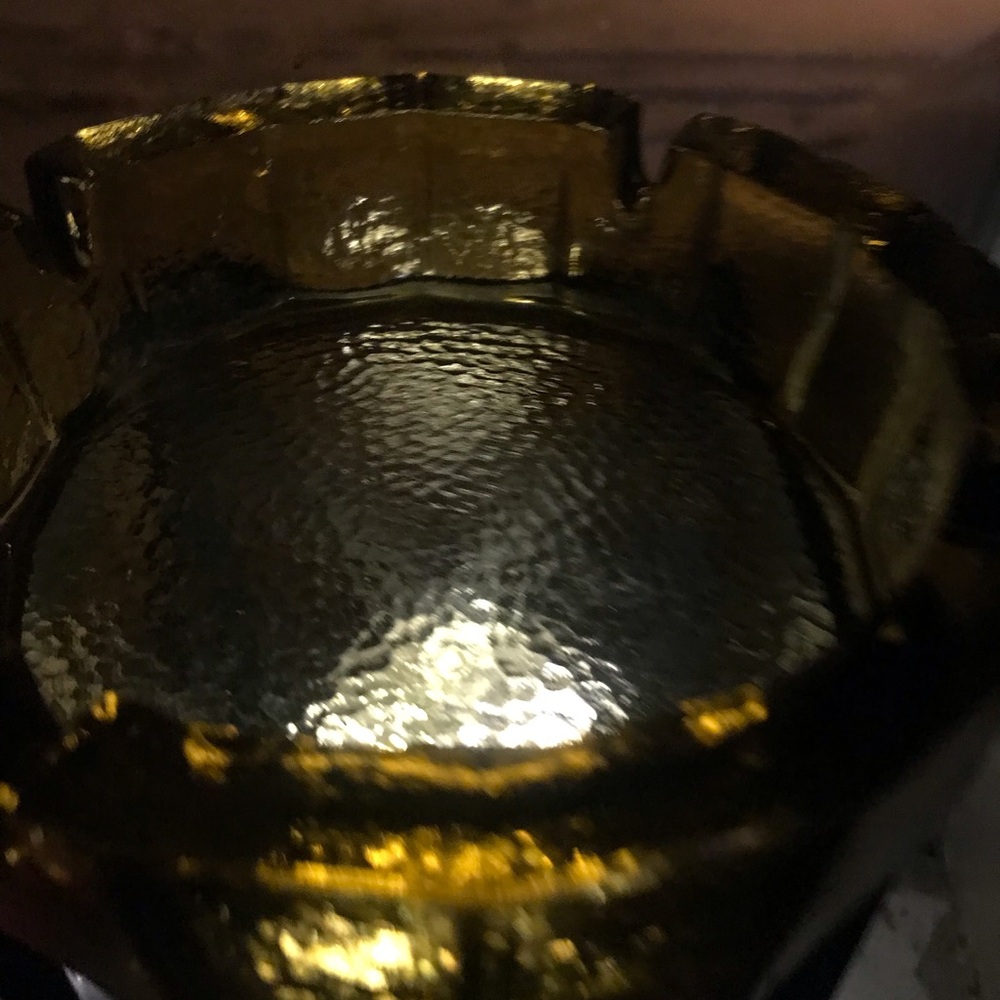 Elegant Gold Decorative Bowl